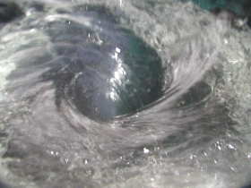 vortex water top view